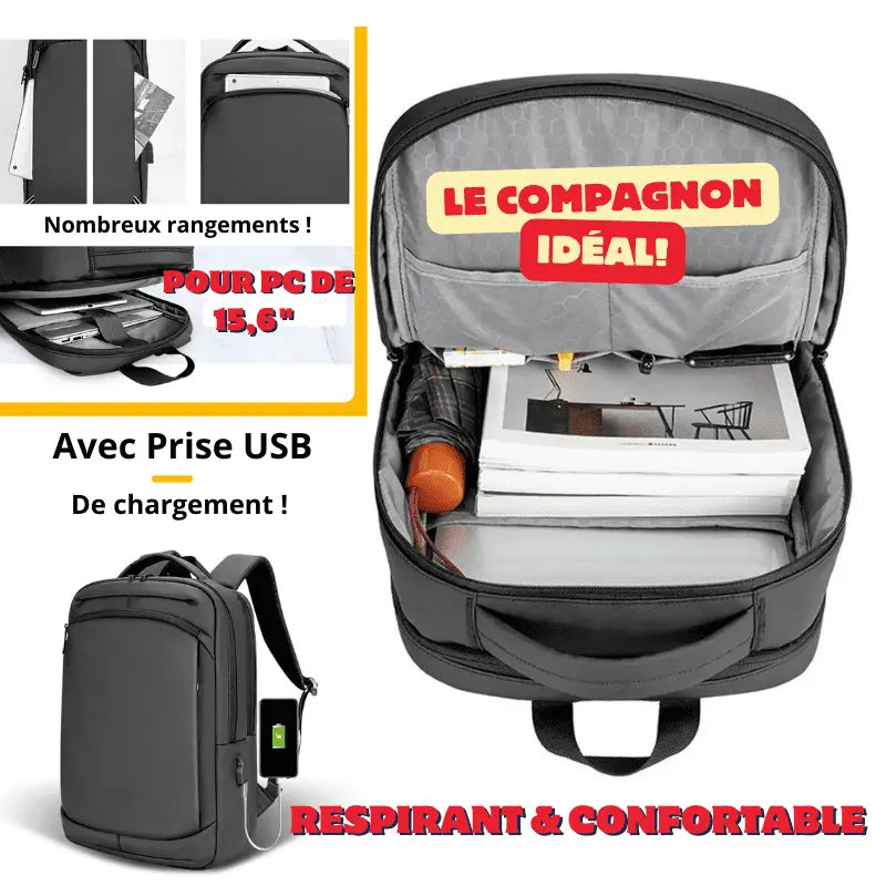 Sac à dos pour PC Portable jusqu'à 15,6